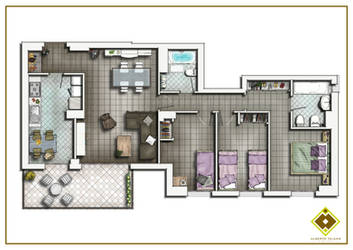 FLOOR PLAN 2D