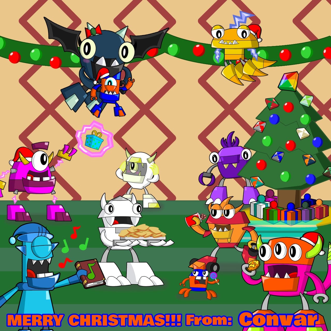 Convar Mixels Mixels: Merry Christmix by Convar on DeviantArt