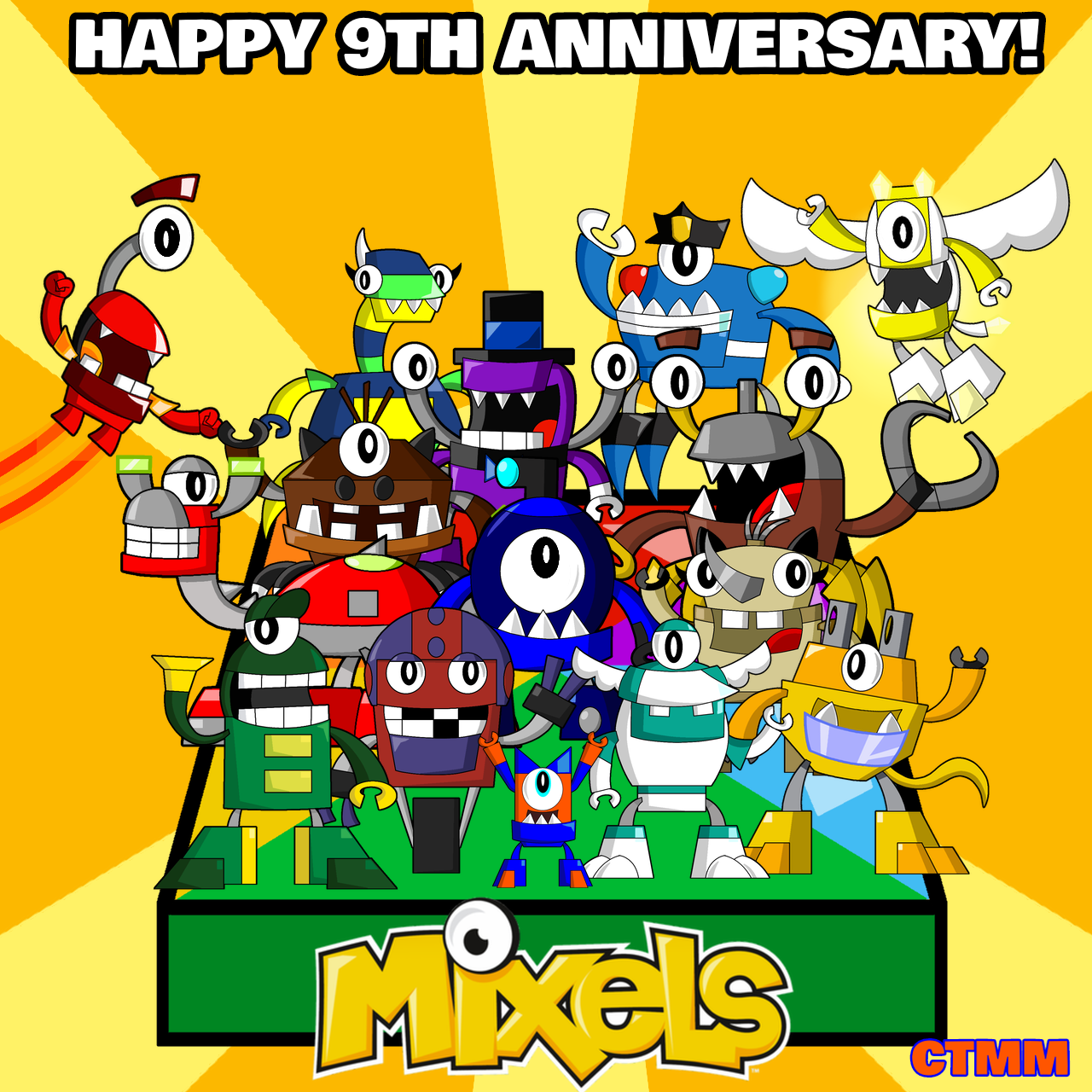 Mixels: 9th Anniversary by Convar on DeviantArt