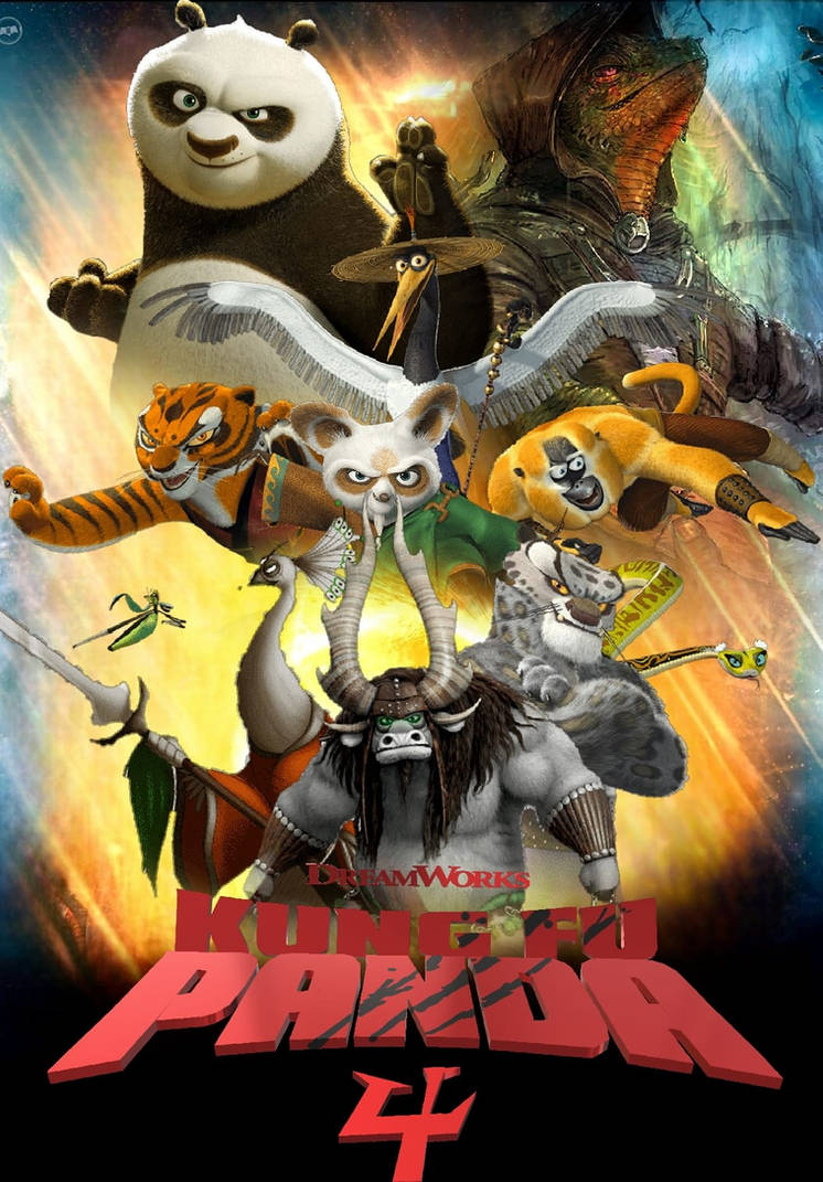 Kung Fu Panda 4 Poster By F31234 On Deviantart