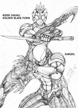 rider zakaku and garuda