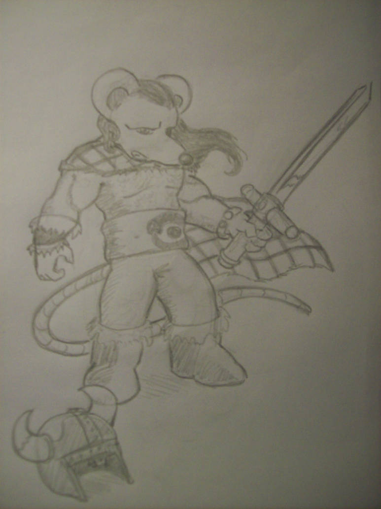 viking rat by GabryHell on DeviantArt