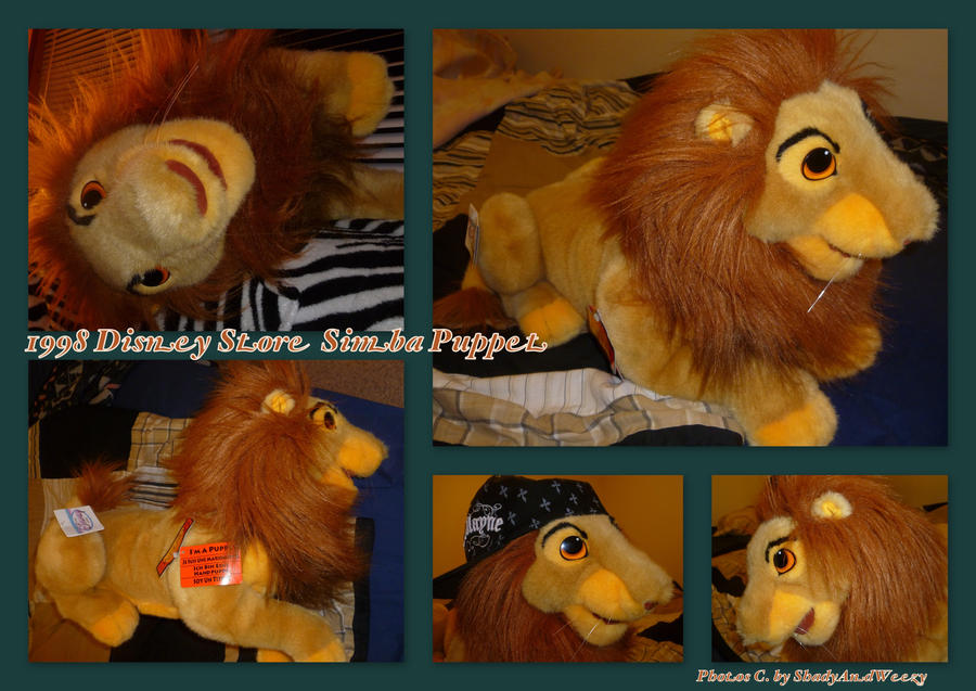 1998 Disney Store Adult Simba Puppet by DoloAndElectrik on DeviantArt