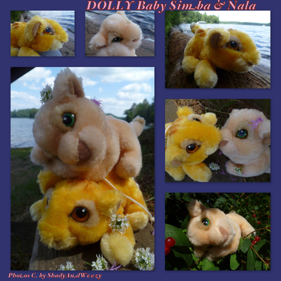 DOLLY Inc Baby Simba And Nala by DoloAndElectrik on DeviantArt