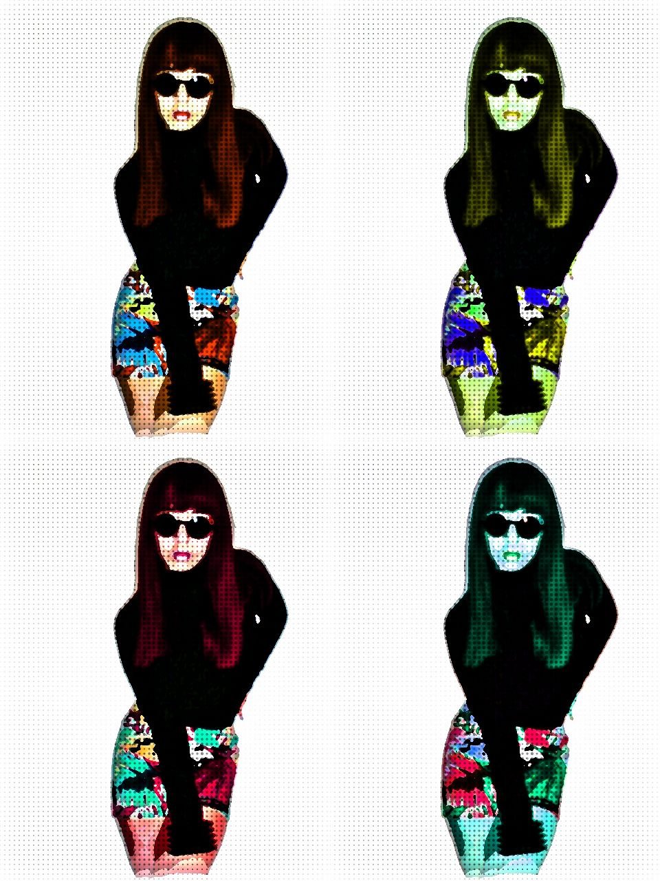 Pop Art girl !