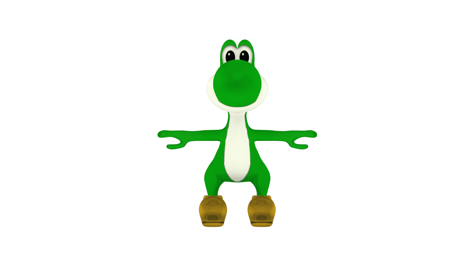 Yoshi R Front View Yoshi: Front view by Akimoto873 on DeviantArt