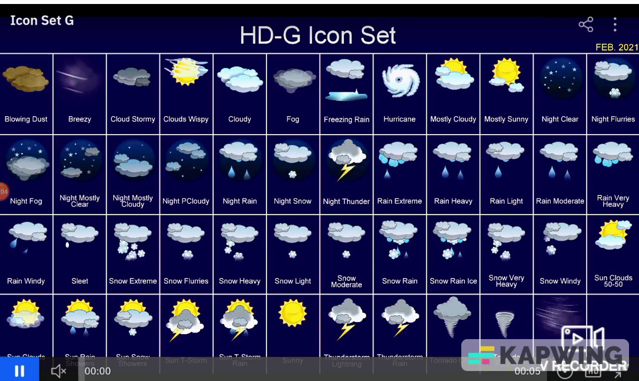 Wsi weather icons set by jsinasac259 on DeviantArt