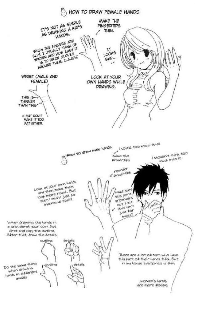 How to Draw Anime Hands, a Step-by-Step Tutorial – Two Methods