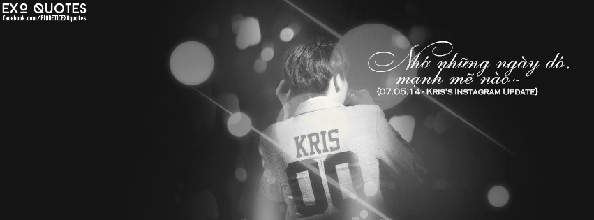 [EXO Quotes] 140817 Kris