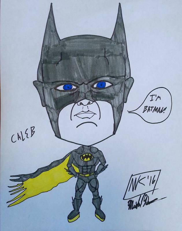 Caleb Batman (Caricature) by solo013 on DeviantArt