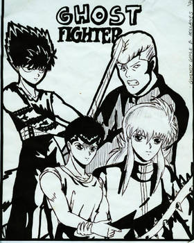 Ghost Fighter Team in Ink