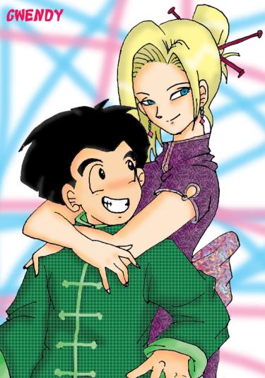 Krillin and Juu - Chinese