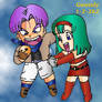 Trunks and Bra Chibi