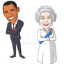 Obama and the Queen