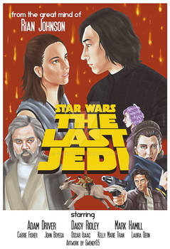 TLJ Retro Poster