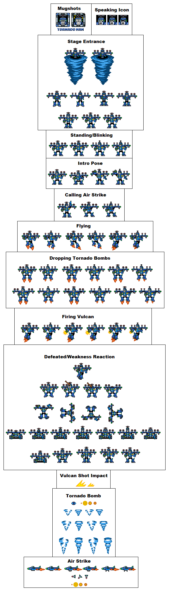 Hard Hat 2 - Tornado Man 8bit Sprite Sheet by Bronto-Stingtail on ...