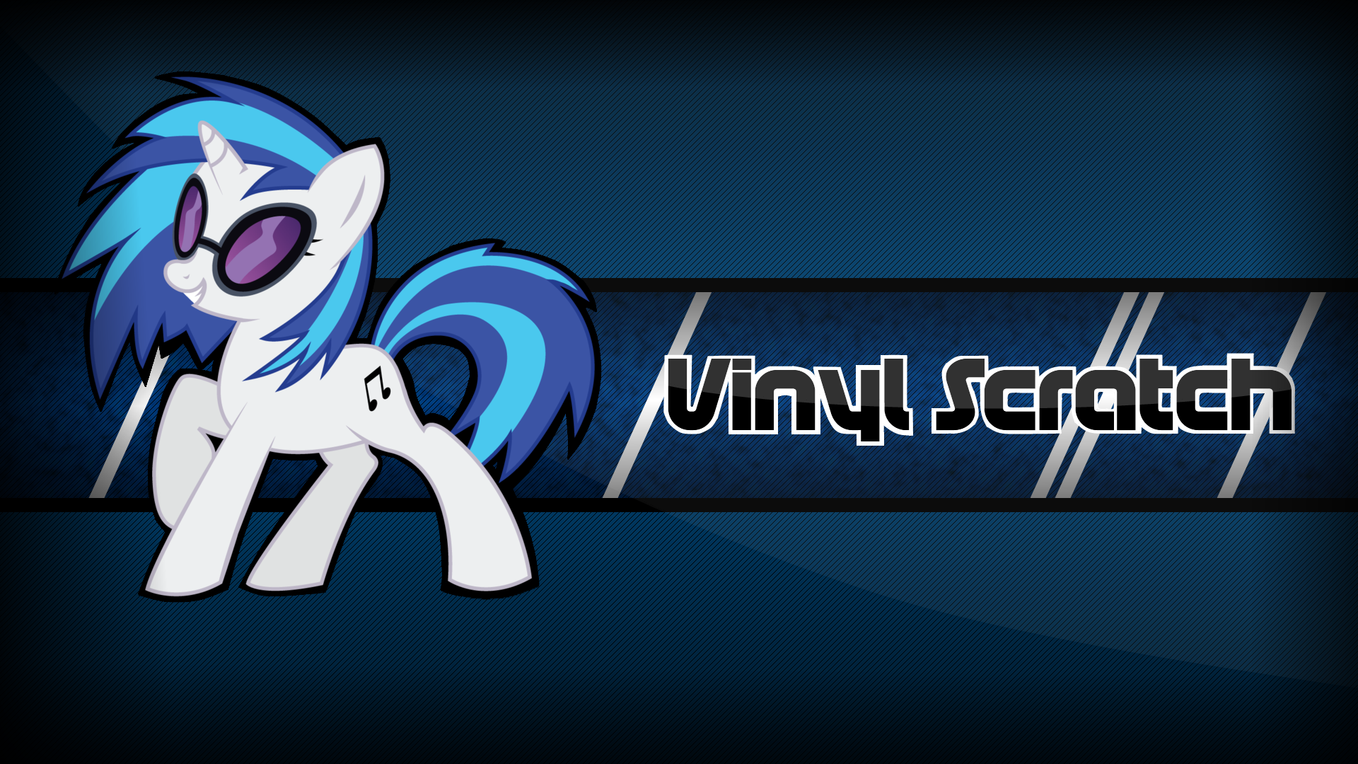 Vinyl Scratch Wallpaper