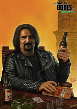 Tom Savini Portrait (From Dusk Till Dawn)