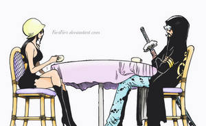 Nico Robin and Trafalgar Law