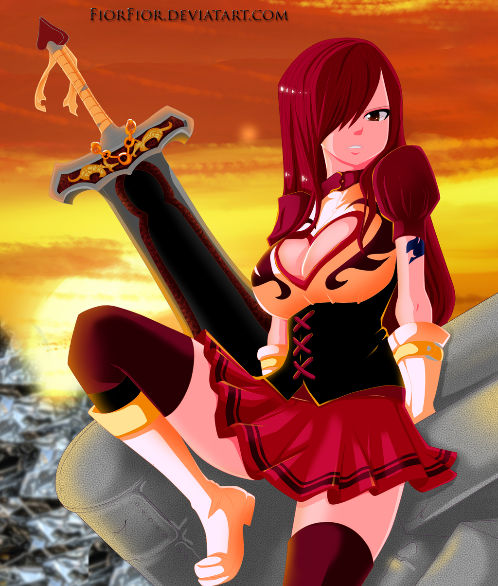 Erza Scarlet - Cover cp. 388