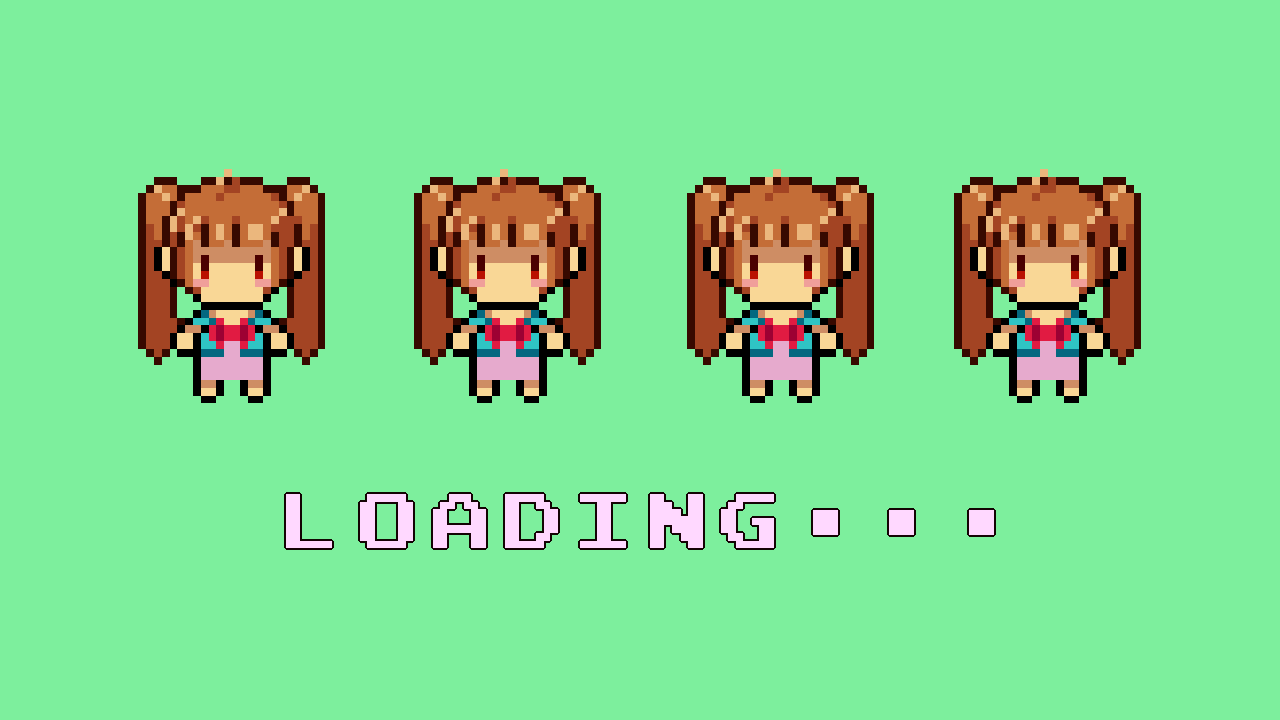 V-tuber Loading screen Pixel art by SageOfMugen on DeviantArt