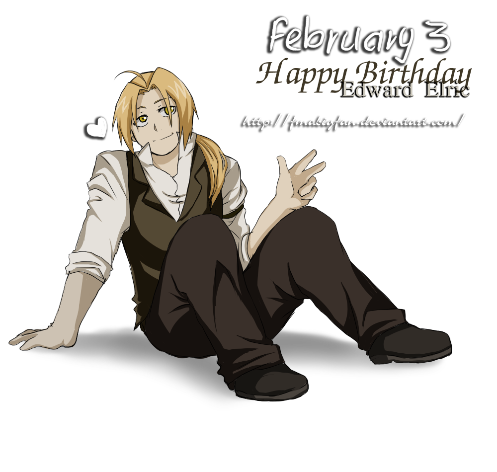 Happy Birthday Edward Elric