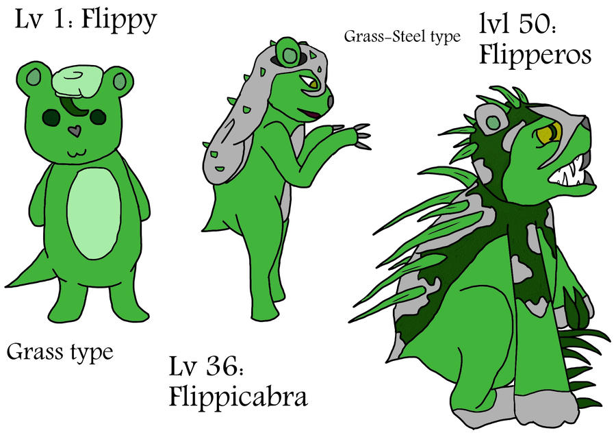 Flippy Evolution. by Lokier-Ame on DeviantArt