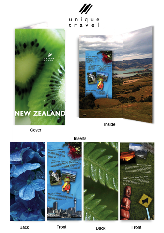 New Zealand Travel Brochure