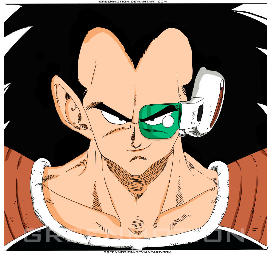 Raditz Scouter Color Raditz Manga Color by GreenMotion on DeviantArt