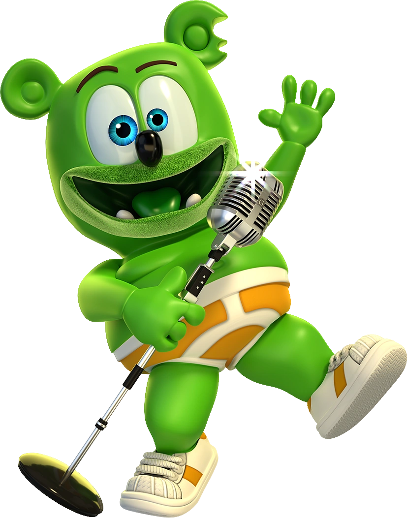 Gummibar with Microphone Render (New) PNG by EricStirbescu on DeviantArt