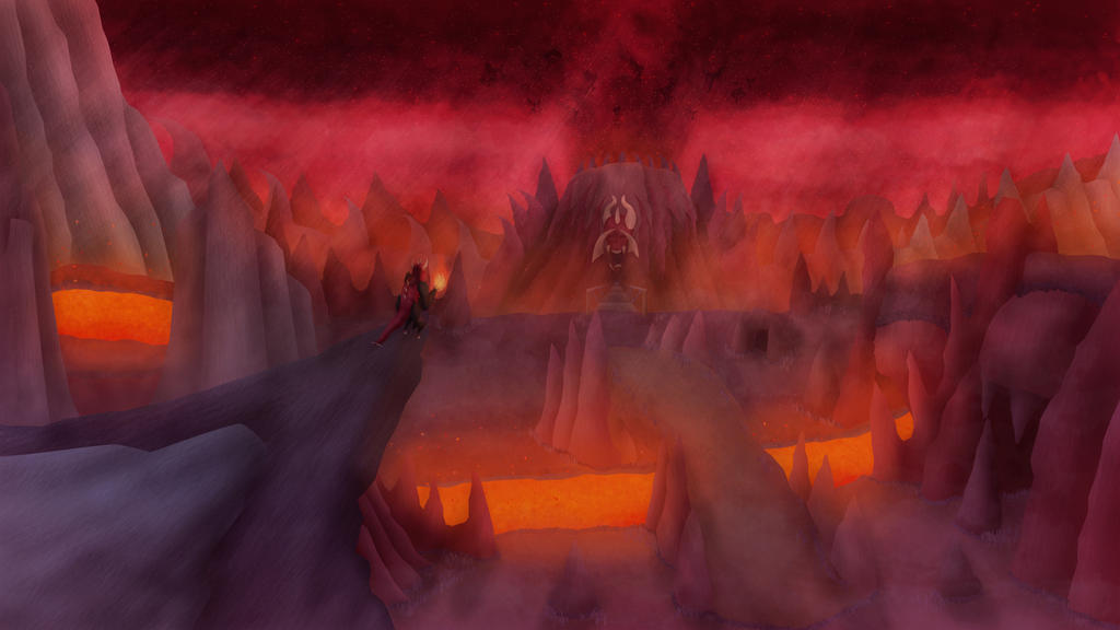 Fiery Hellscape by AnthonyH318 on DeviantArt