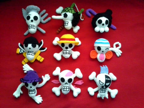 Straw hat jolly roger full set