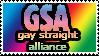 GSA Stamp by yeslek by Gay-StraightAlliance