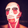 Halloween face paint: Colossal Titan (SNK)