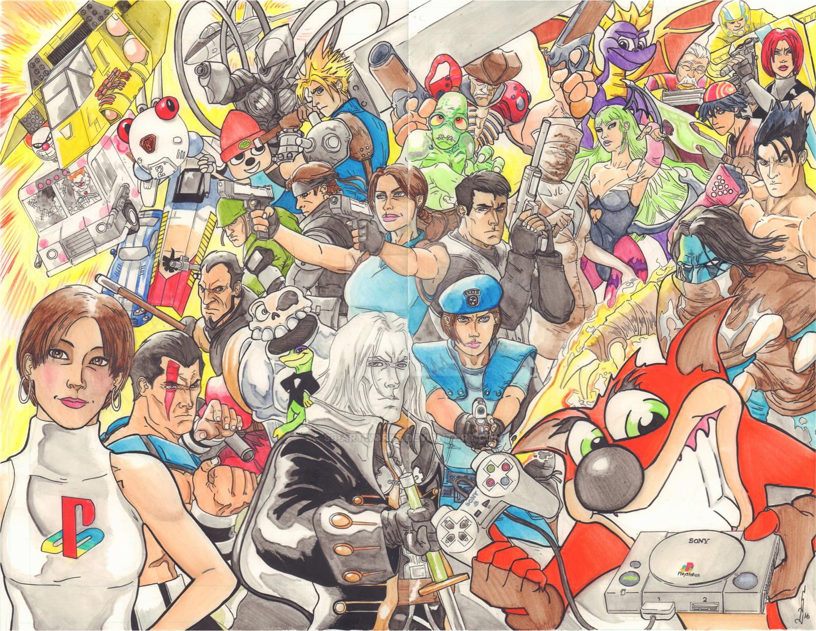 PLAYSTATION 1 Where It All Began By SB Artworks On DeviantArt playstation-1-where-it-all-began-by-sb-artworks-on-deviantart