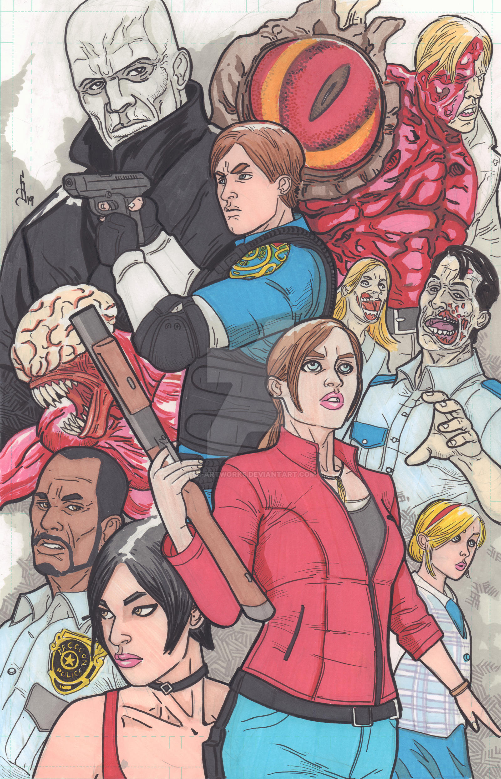 Resident Evil 2 by SB-Artworks on DeviantArt
