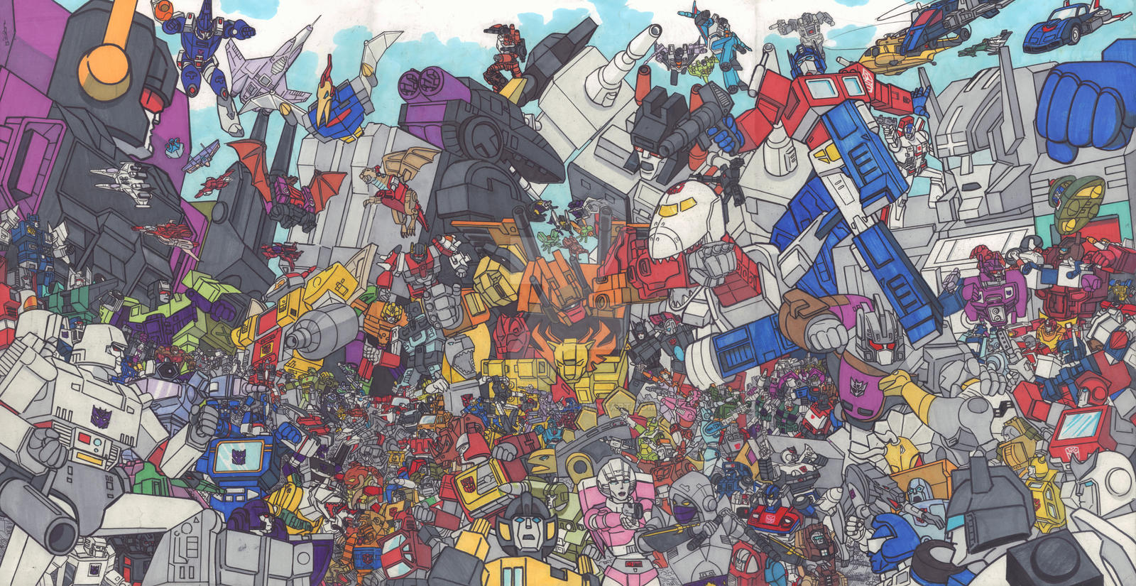 Transformers G1 commission by SB-Artworks on DeviantArt