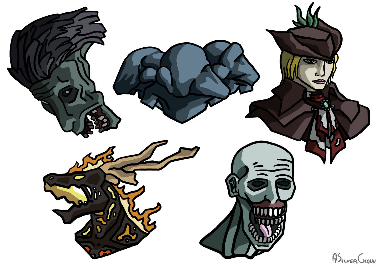 Bloodborne DLC Bosses by ASilverCrow on DeviantArt