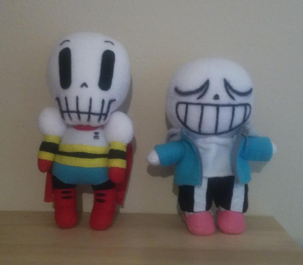 Papyrus and Sans Plush