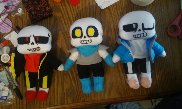 Sans Plushies!