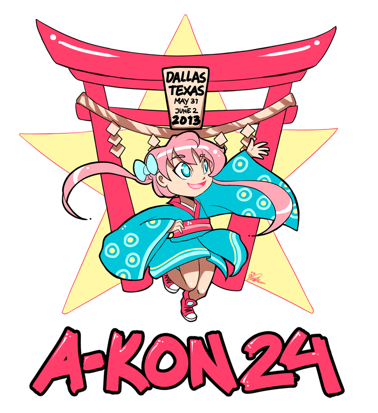 A-Kon 24 t-shirt