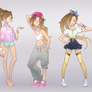 Character outfits - Liea