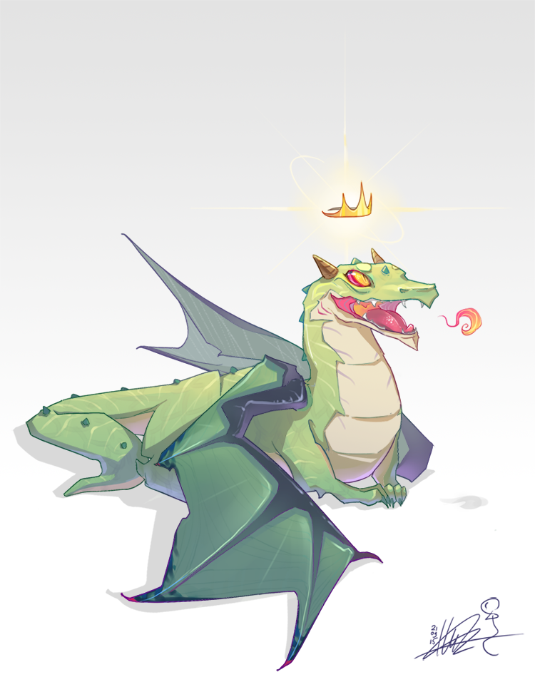 Anniversary Dragon by liea Anniversary Dragon by liea
