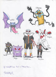 If Underfell Sans had a Pokemon Team...