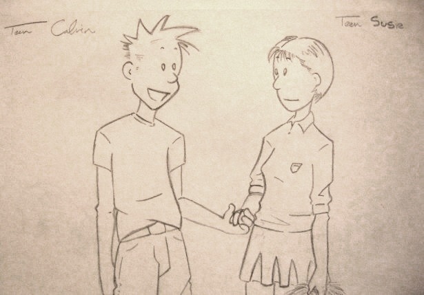 Teenage Calvin and Susie