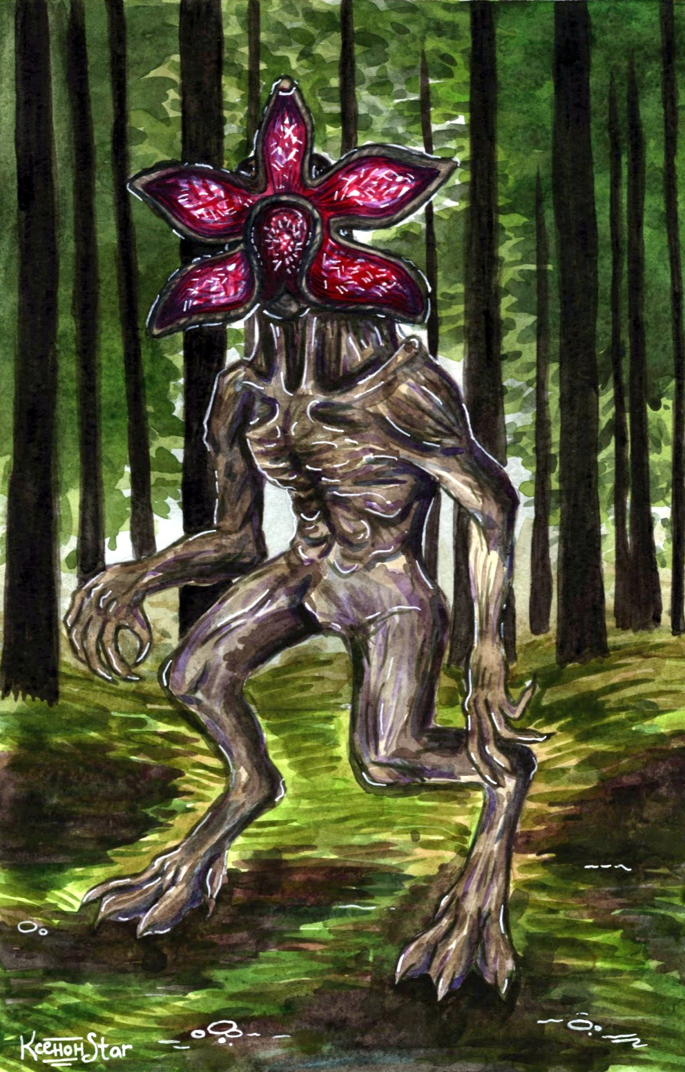 Demogorgon by AnanasIriskuSpas on DeviantArt