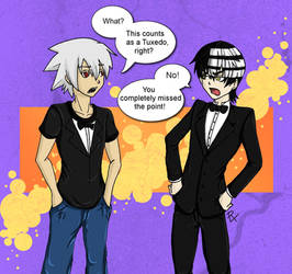 Soul and Kidd: Tuxedo Contest