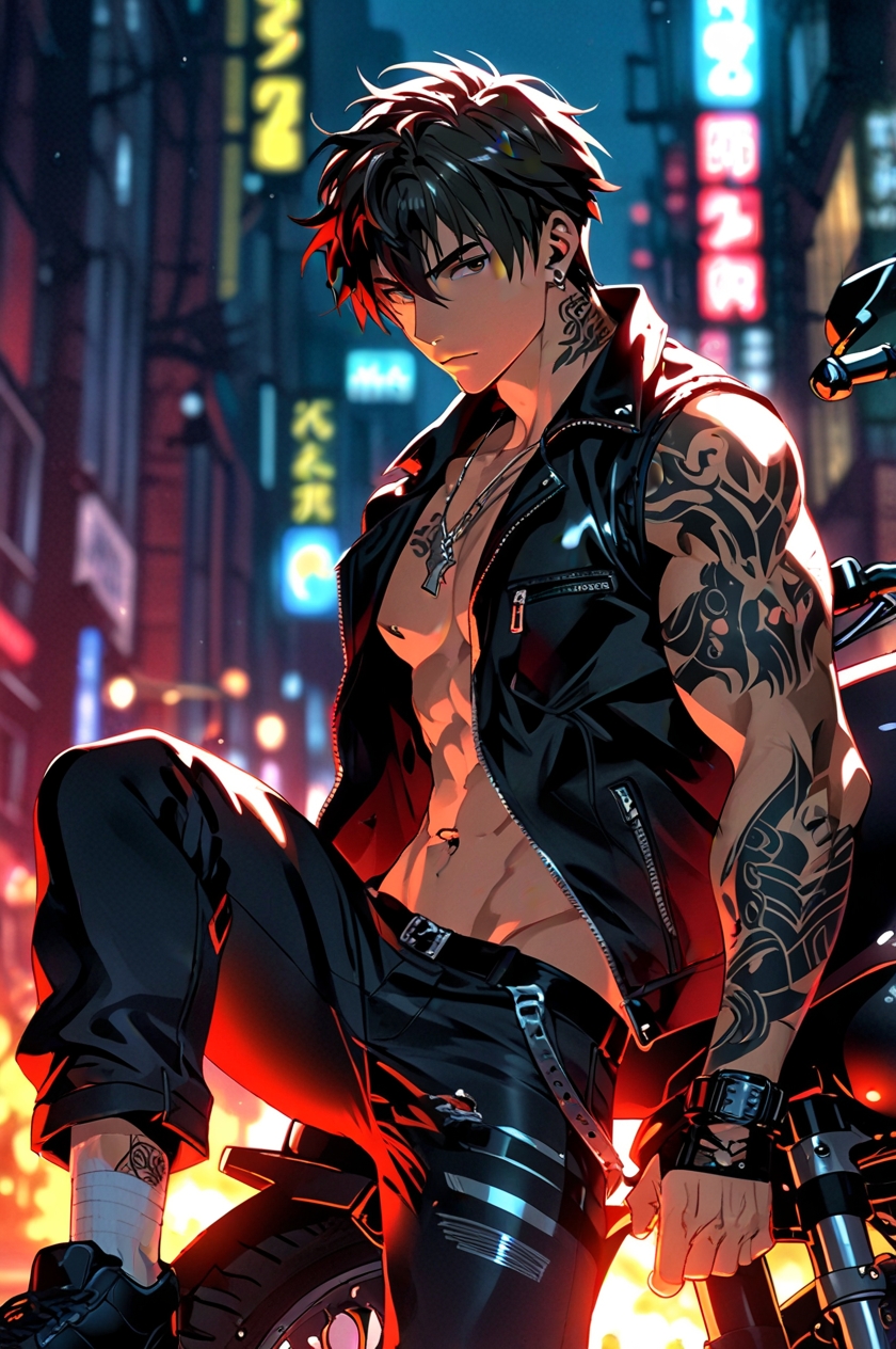 Anime Biker 1 By K4m4nt On DeviantArt anime-biker-1-by-k4m4nt-on-deviantart