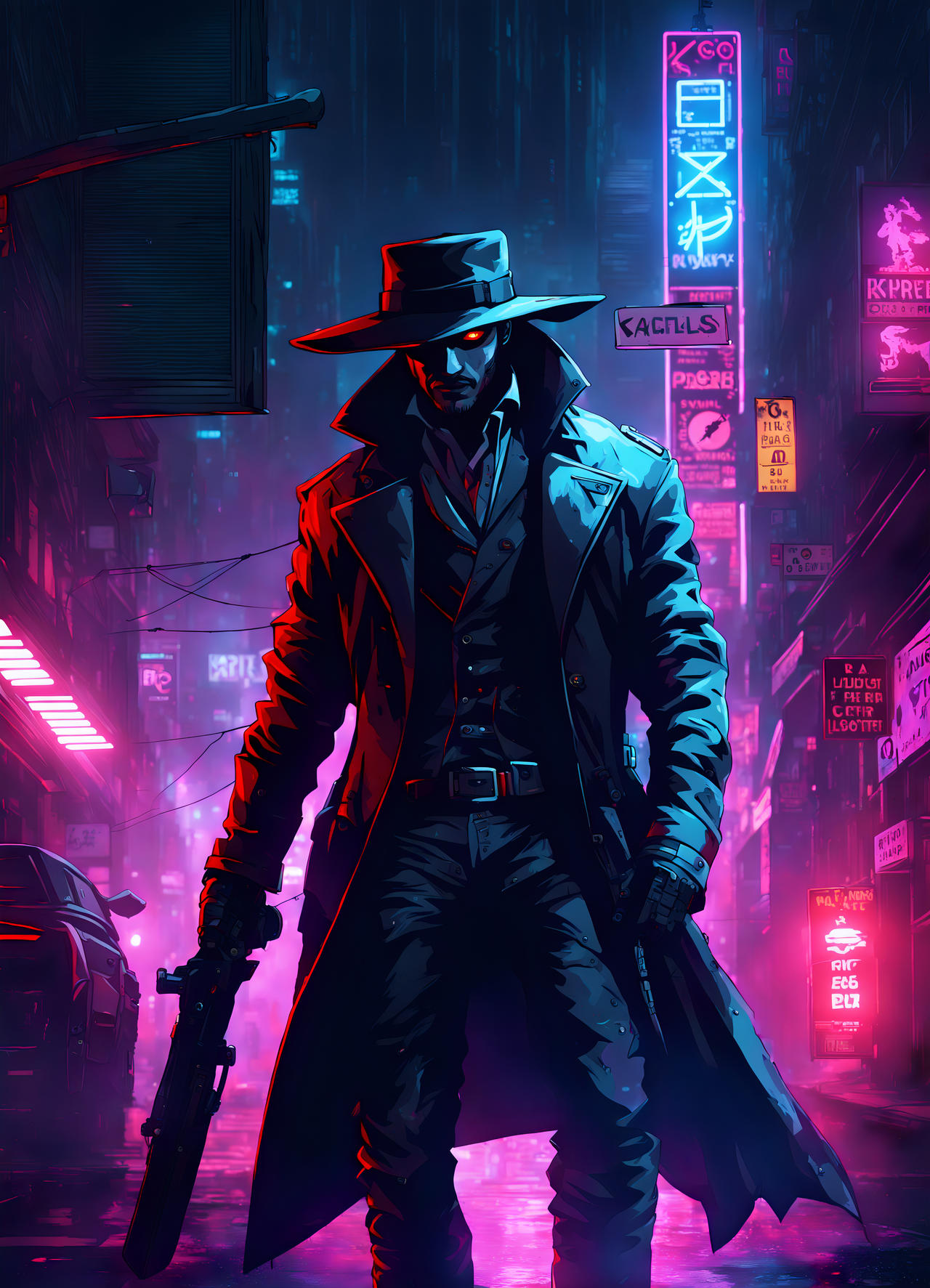 Cyberpunk Jack the Ripper #4 by k4m4nt on DeviantArt