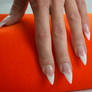 French Stiletto nails